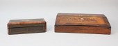 INLAID LAP DESK & GLOVE BOXEng