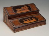 Inlaid lap desk, probably Engl