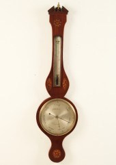 INLAID MAHOGANY BANJO SHAPED B