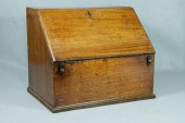 Inlaid mahogany fallfront coun