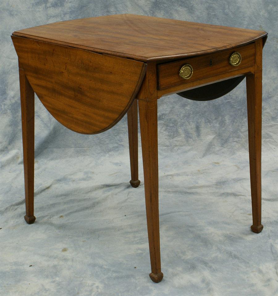 Inlaid mahogany Georgian