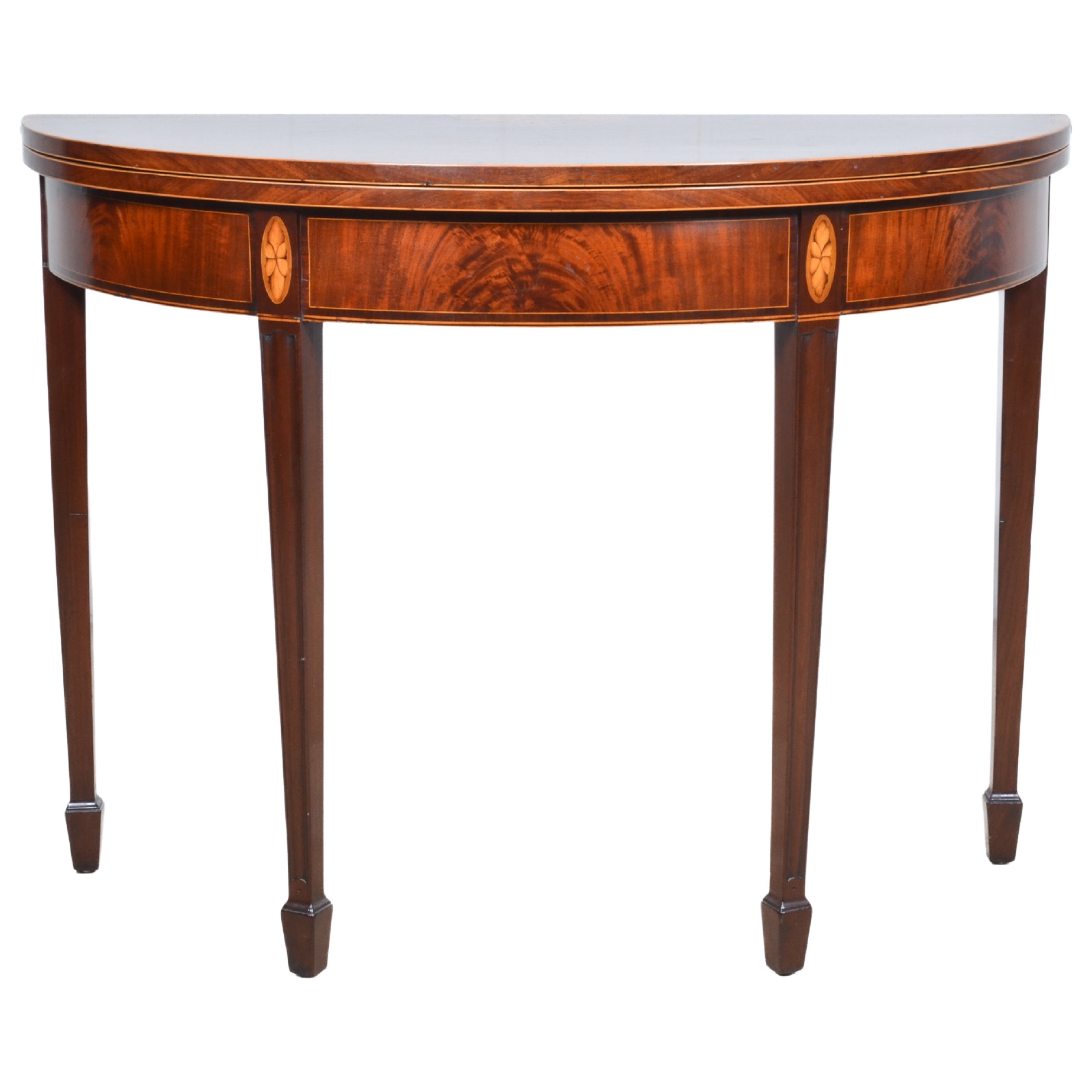 Inlaid mahogany Hepplewhite
