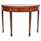 Inlaid mahogany Hepplewhite de