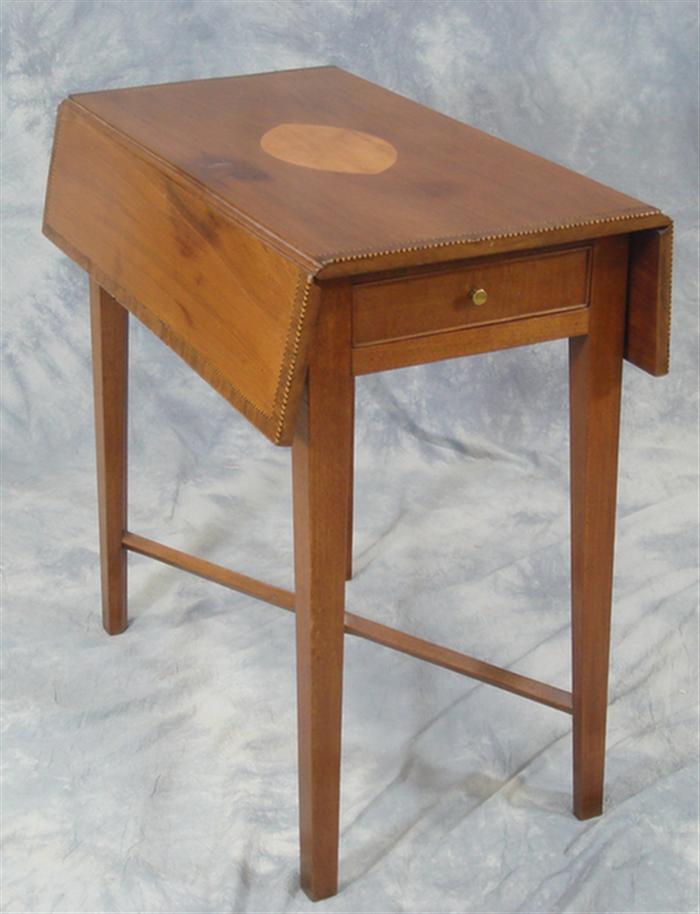 Inlaid mahogany Hepplewhite