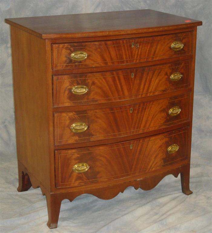 Inlaid mahogany Hepplewhite style 4