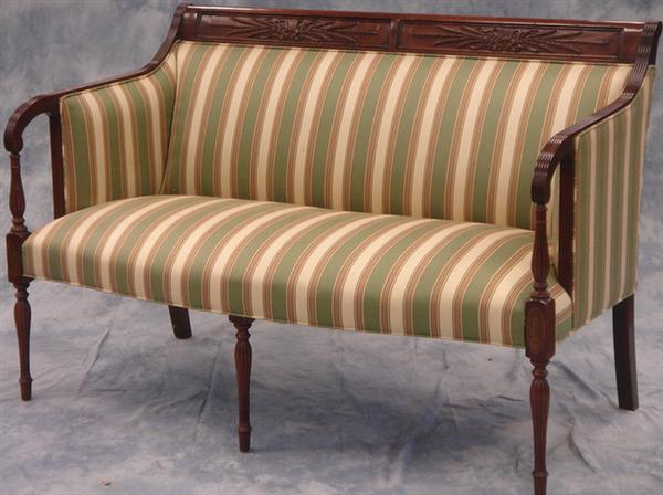 Inlaid mahogany New England