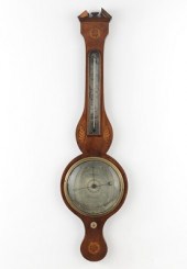 Inlaid Mahogany Veneer Wheel B