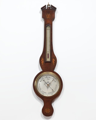 Inlaid Mahogany Veneer Wheel