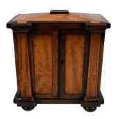 INLAID MINIATURE FOUR DRAWER T