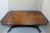 INLAID MIXED WOOD COFFEE TABLE