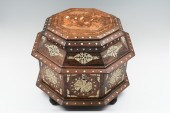INLAID MOTHER OF PEARL FIGURAL