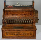 INLAID OAK NATIONAL CASH REGIS