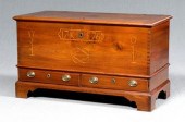 Inlaid Pennsylvania chest date