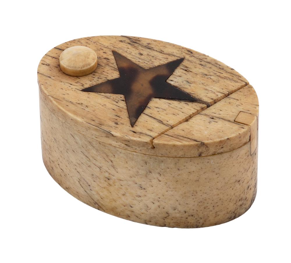 INLAID PUZZLE BOX THIRD QUARTER