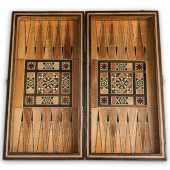 INLAID SYRIAN GAME BOXDESCRIPT