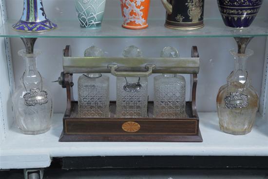 INLAID TANTALUS SET. Including a