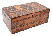 INLAID TORTOISE SHELL LAP DESK