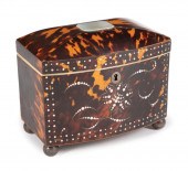 INLAID TORTOISESHELL BOWFRONT