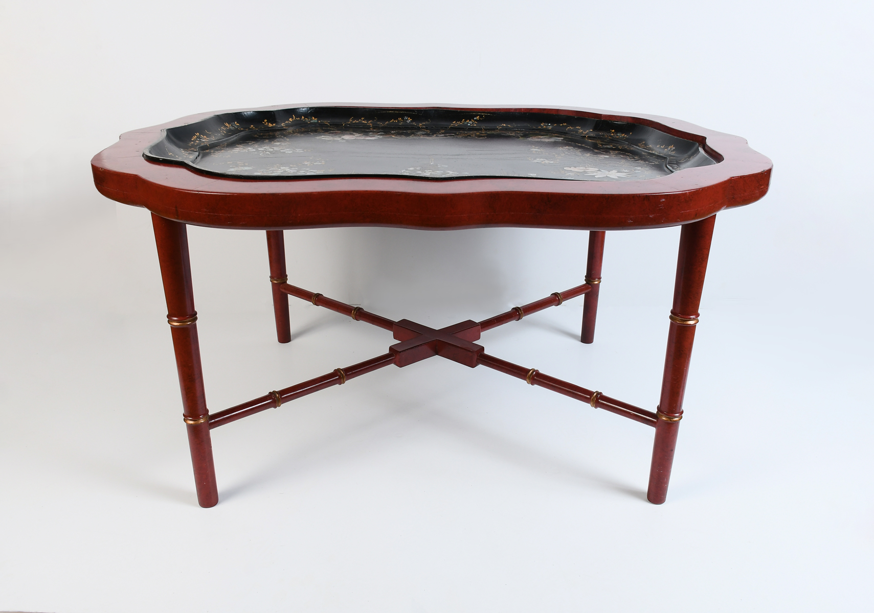 INLAID VICTORIAN PAPER MACHE