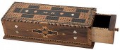 INLAID WOOD AND MOTHER OF PEAR