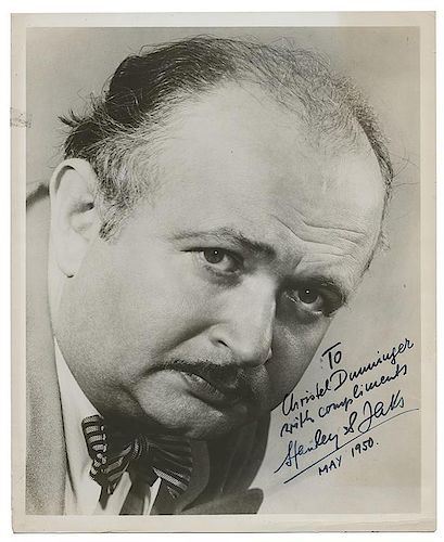 INSCRIBED AND SIGNED PHOTO OF