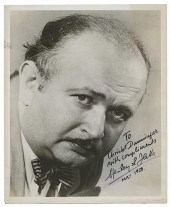 INSCRIBED AND SIGNED PHOTO OF