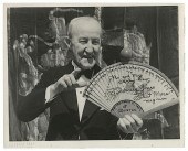INSCRIBED AND SIGNED PORTRAIT