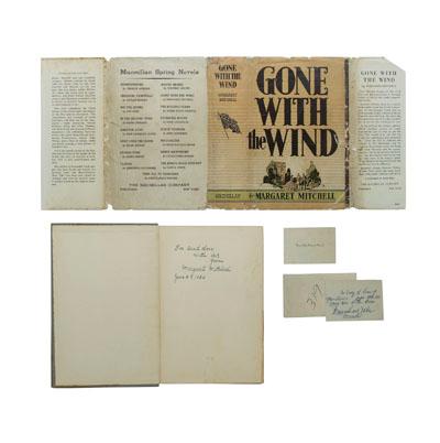 Inscribed copy, &quot;Gone With The