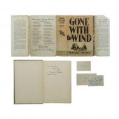 Inscribed copy, &quot;Gone Wit