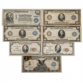 INTERESTING LOT OF SEVEN CURRE