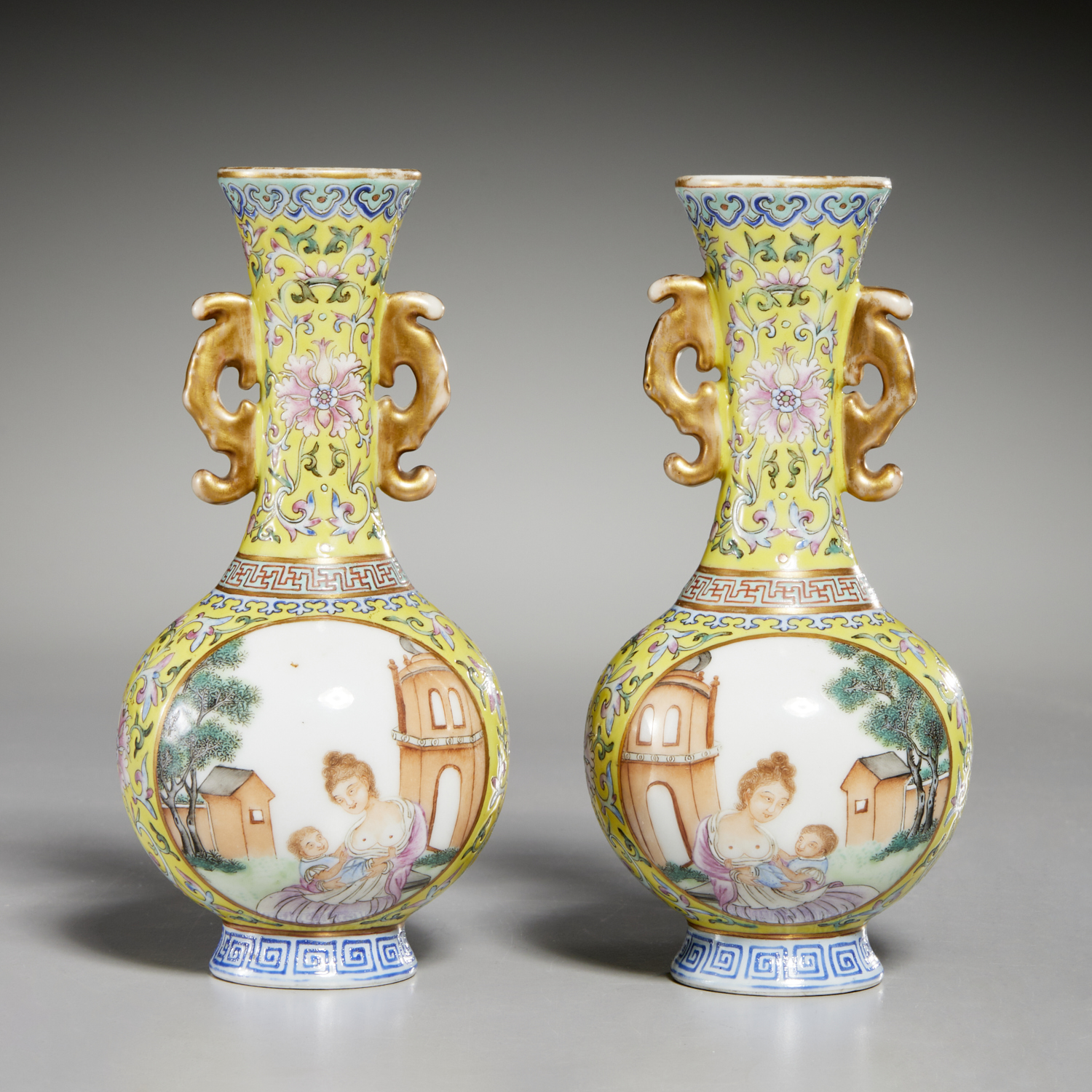 INTERESTING PAIR OLD CHINESE