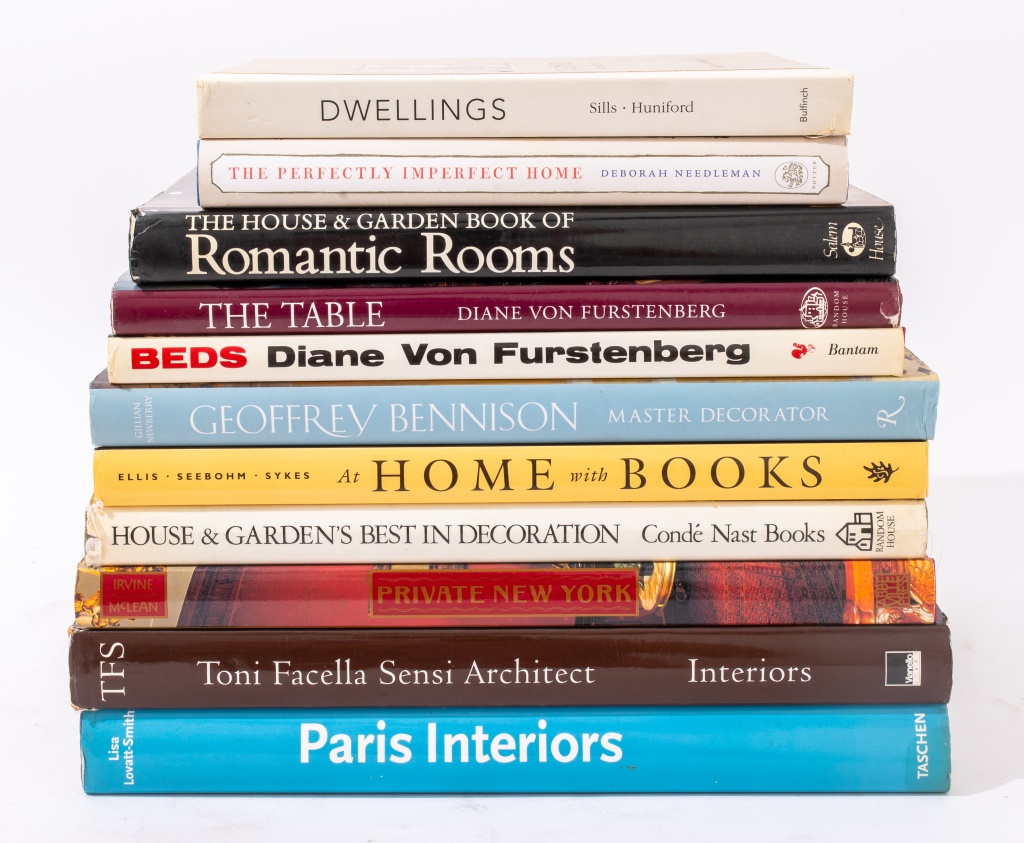 INTERIOR DESIGN REFERENCE BOOKS, 11