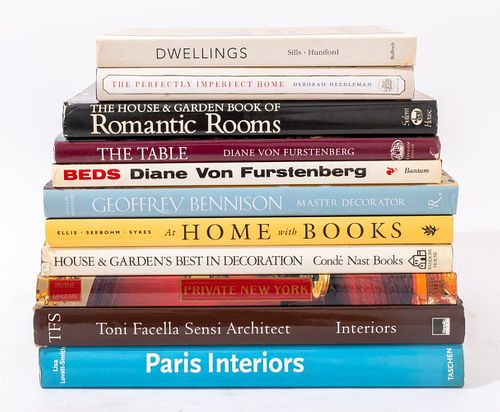 INTERIOR DESIGN REFERENCE BOOKS,