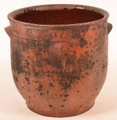 INTERIOR GLAZED REDWARE STORAG