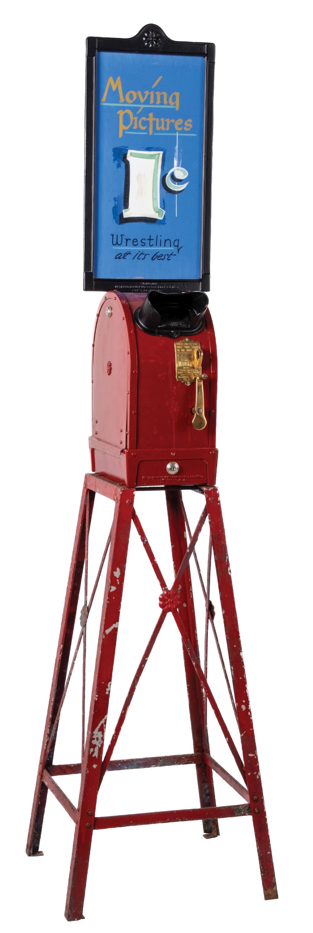 INTERNATIONAL MUTOSCOPE TIN MOVIE