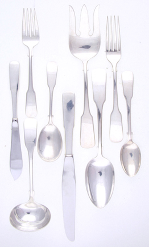 International sterling flatware set