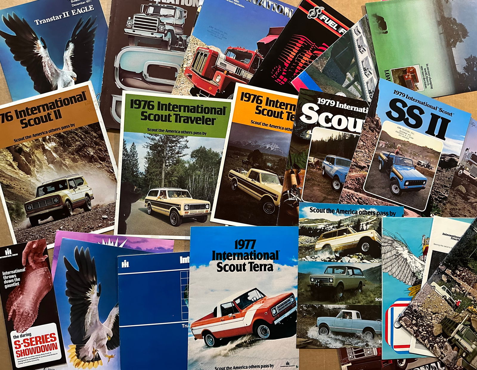 INTERNATIONAL TRUCK BROCHURES