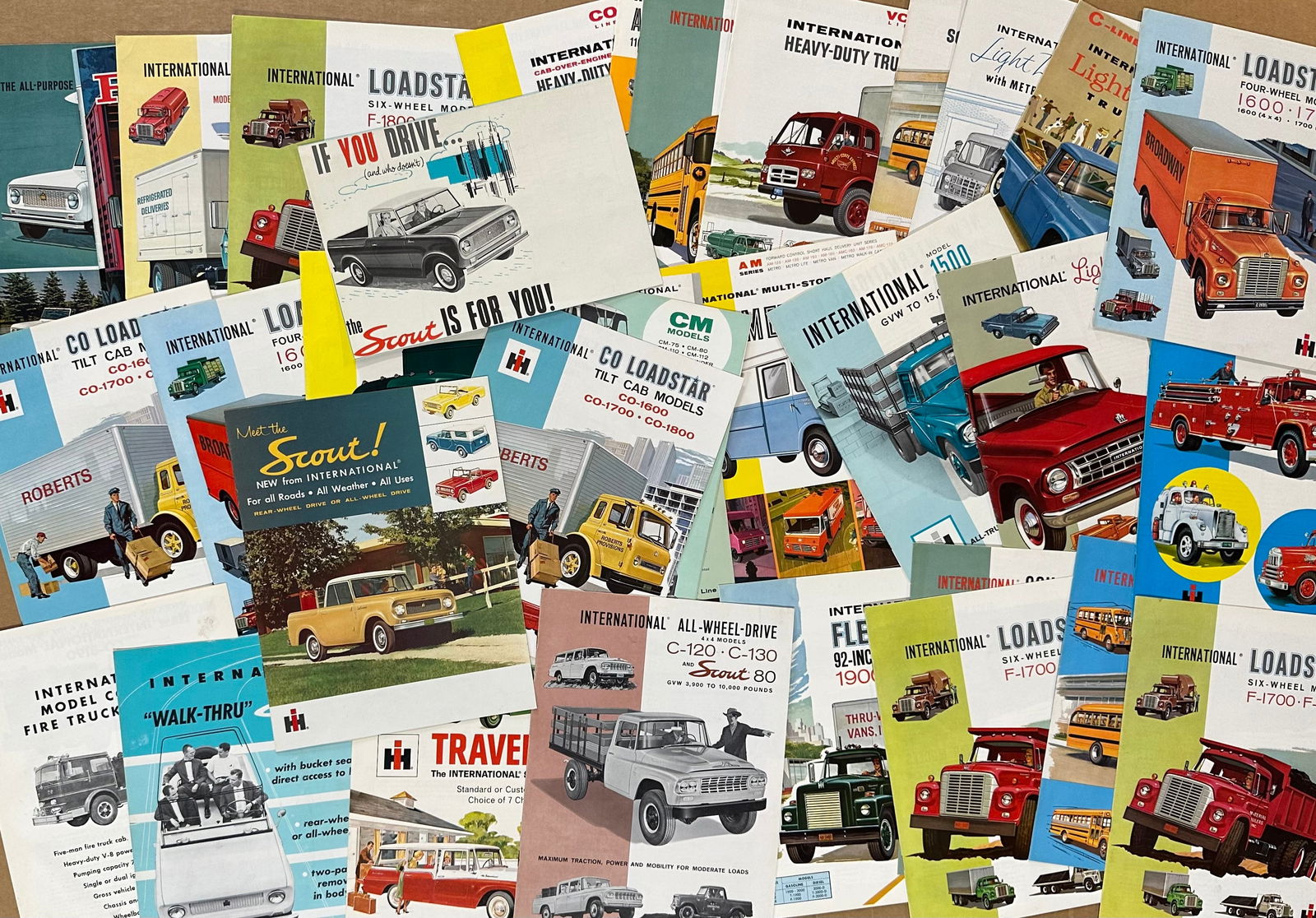INTERNATIONAL TRUCK BROCHURES