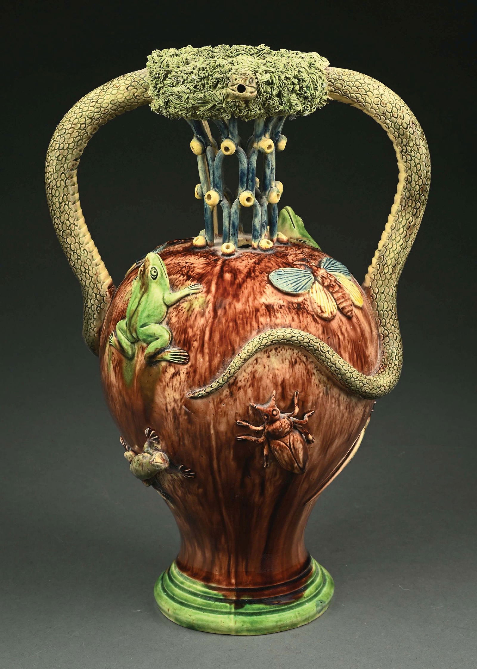 INTRICATE 19TH CENTURY PALISSY