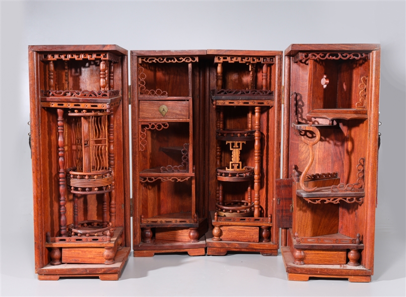 Intricate Chinese folding curio