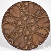 INTRICATELY CARVED MAHOGANY BU