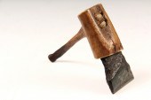 INUIT ADZE - Small 19th c Eski