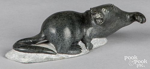 INUIT ALASKAN INDIAN CARVED