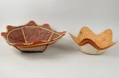 INUIT BIRCHBARK & GRASS BASKET