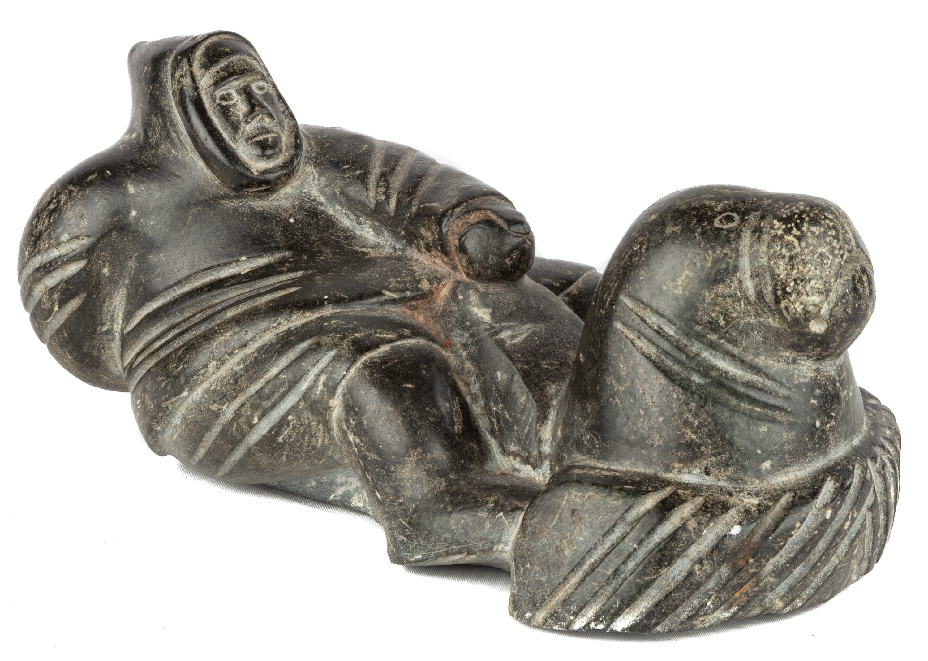 INUIT CARVED SCULPTURE Inuit Carved