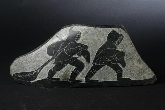 INUIT CARVED STONE SCULPTURE With