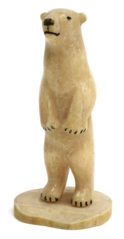 INUIT CARVED WALRUS IVORY