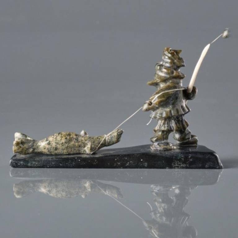 INUIT CARVING BY ADAMIE