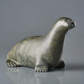 INUIT CARVING BY B. NAKOOLAK (