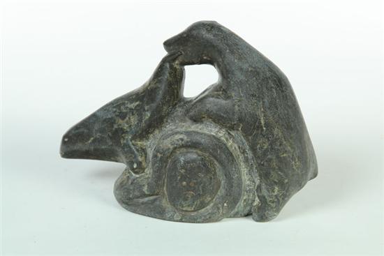 INUIT CARVING.  Canada  mid 20th